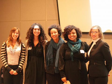 Past winner Justice and Accountability Center and Birthmark Doulas at PitchNOLA: Community Solutions 2012.