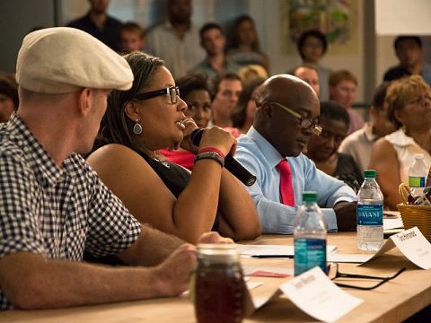 The event featured all-star judges Charles Rice, President of Entergy New Orleans, Tara Hernandez, President of JCH Development, and Sean Meenan, the entrepreneur behind Café Habana.