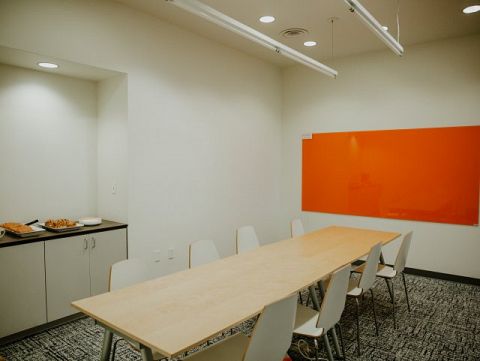 We have quiet and spacious conference rooms for your team meetings.
