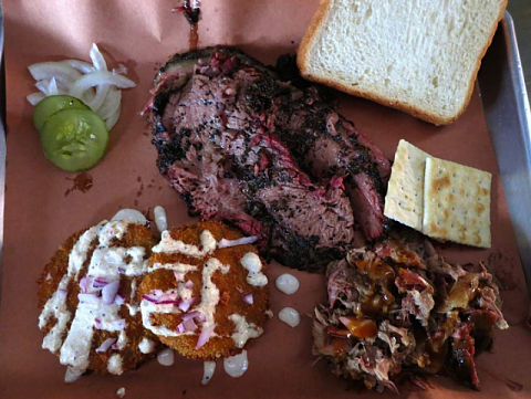 Blue Oak BBQ will make a Cowboy Lunchable. Photo by Ian McNulty.