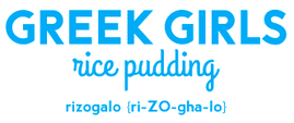 Greek Girls Rice Pudding